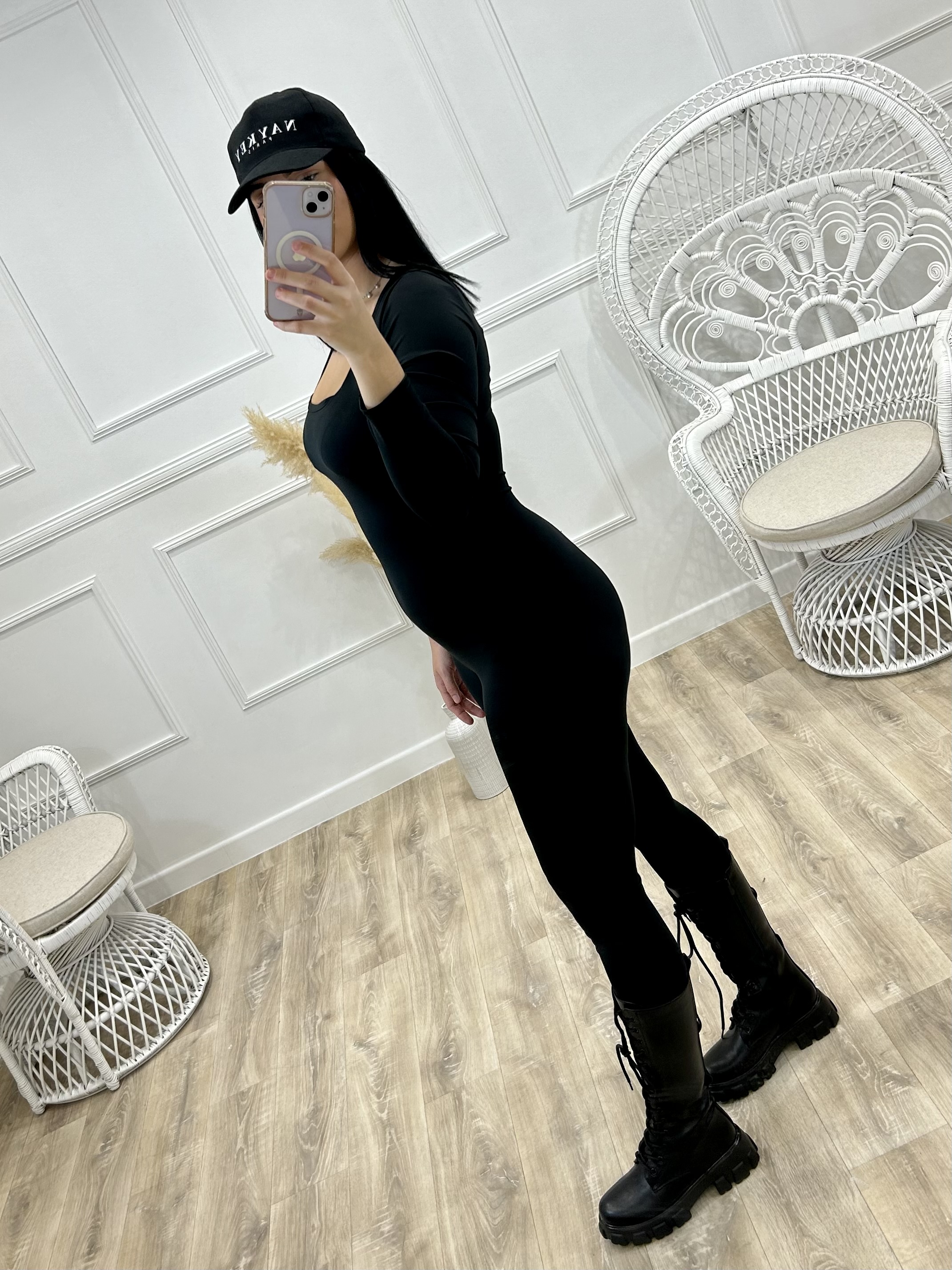 Combinaison Moulante Manches Longues